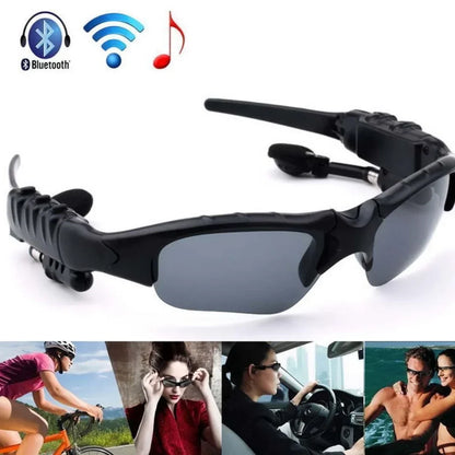 Smart Bluetooth Sunglasses with Built-in Earphones – Outdoor Sports & Driving Glasses